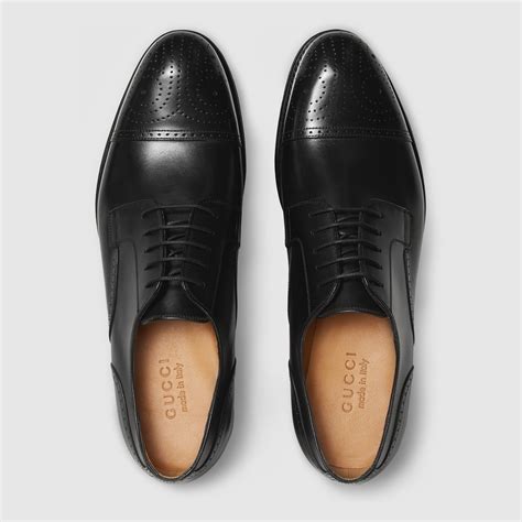 gucci shoe lace tie|Gucci men's lace up shoes.